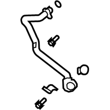 2010 Ford F-350 Super Duty EGR Cooler - 8C3Z-9F464-E