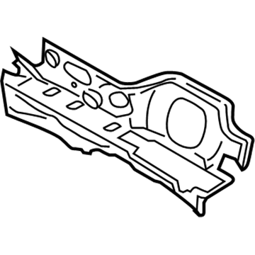 Ford HS7Z-5401588-A Insulator - Dash Panel