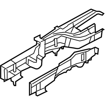 Ford 7T4Z-7810009-A Member - Side Floor