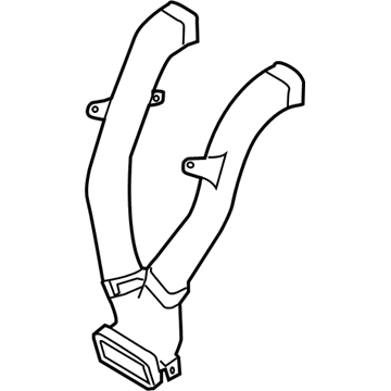 Ford CT4Z-19B680-A Duct - Heater Outlet
