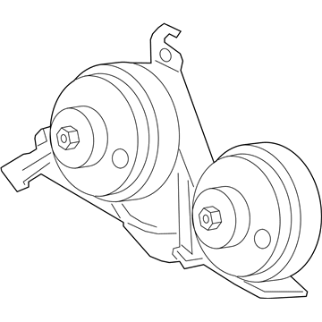 Ford HC3Z-13832-C Horn Assembly