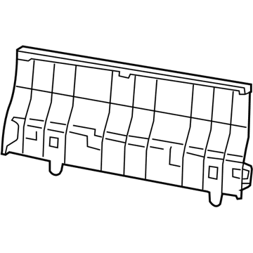 Ford F65Z-18613A38-AA Frame And Spring - Rear Seat Back