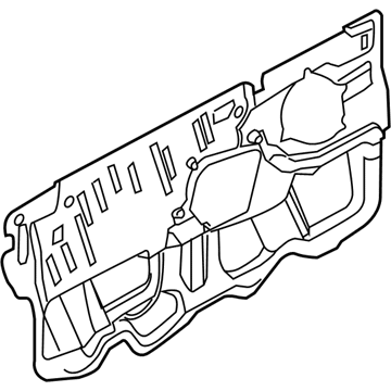 Ford AR3Z-63237A04-A Shield - Water Splash