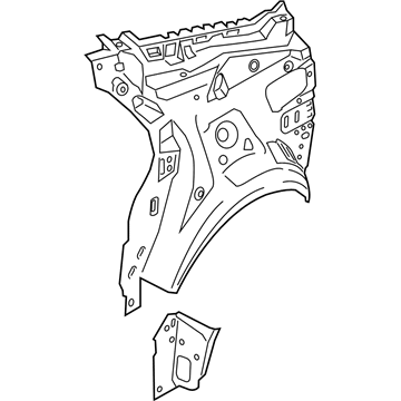 Ford HP5Z-5427791-C Reinforcement Assembly - Bodyside