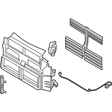 Ford F1EZ-8475-A Shutter Assembly - Radiator Control