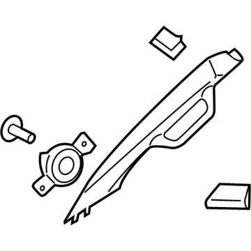 Ford FL3Z-1503599-AC Moulding - Windshield