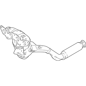 Ford GN1Z-5G232-C Exhaust Manifold And Catalyst