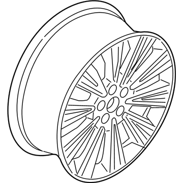 Ford FP5Z-1007-B Wheel Assembly