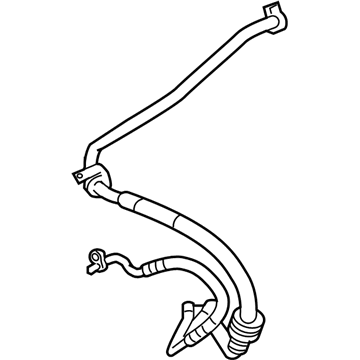 Ford AH6Z-19D734-A Tube - Compressor To Manifold