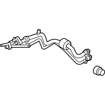 2011 Lincoln MKZ A/C Hose - AH6Z-19835-C