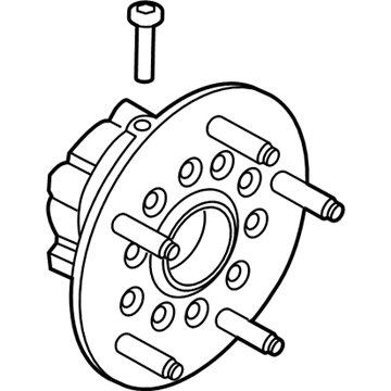 Ford CK4Z-1104-B Hub Assembly - Wheel