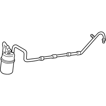 Ford 4F1Z-19C836-AA Accumulator Assy - Air Conditioning