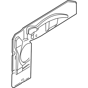 Ford 5S4Z-54237A04-AA Shield - Water Splash