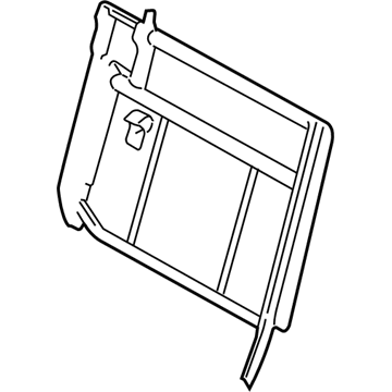 Ford 6L1Z-78613A39-A Frame - Rear Seat Back Retaining