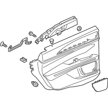 Ford HP5Z-5427406-BB Panel Assembly - Door Trim