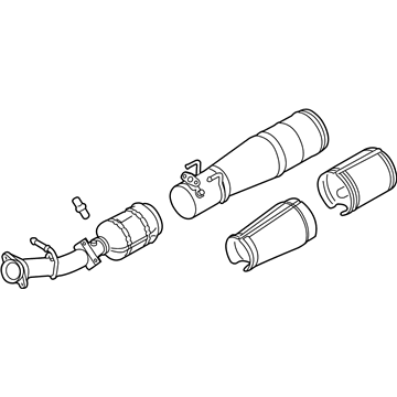 Ford F-550 Super Duty Catalytic Converter - BC3Z-5H270-F