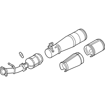 Ford F-250 Super Duty Catalytic Converter - BC3Z-5H270-F