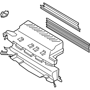 Ford CJ5Z-8475-C Shutter Assembly - Radiator Control