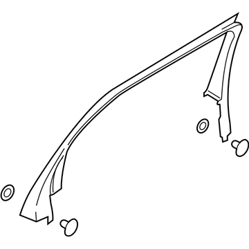 Ford FT4Z-5825505-AA Moulding