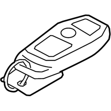 Lincoln MKC Car Key - HP5Z-15K601-A