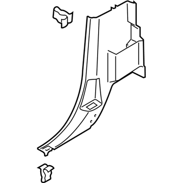 Ford FL3Z-1531012-AB Trim Assembly - Quarter