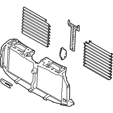 Ford JL3Z-8475-D Shutter Assembly - Radiator Control