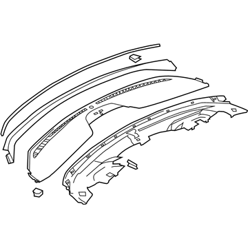 Ford CJ5Z-78044E82-AD Grille