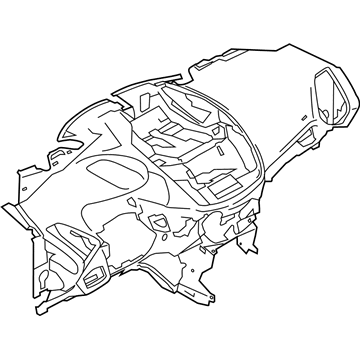 Ford GJ5Z-7804320-AA Panel - Instrument