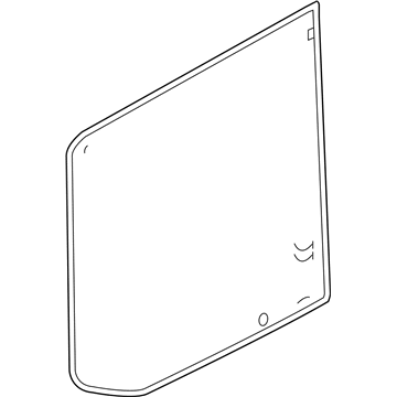 Ford BK3Z-6142006-H Glass - Rear Window