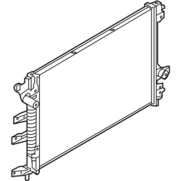 Ford G3GZ-8005-A Radiator Assembly