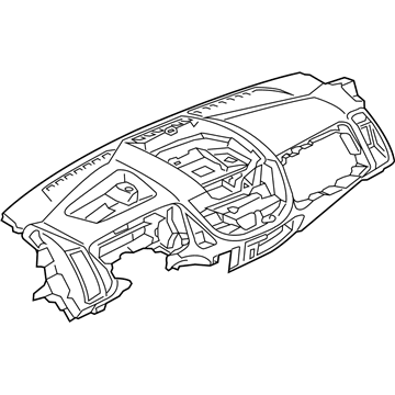 Ford CK4Z-6104320-AF Panel - Instrument