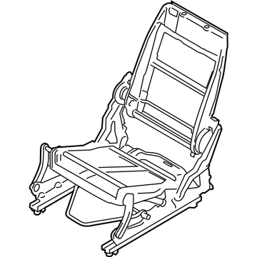 Ford DT1Z-3860033-A Back Assembly - Seat