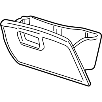Ford 3L5Z-1006024-AAB Door Assembly - Glove Compartment