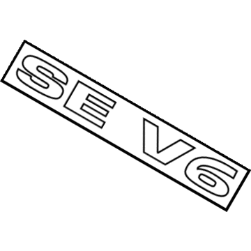 Ford 6E5Z-5442528-D Trim Panel Ornament