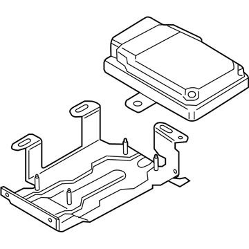 Ford F2GZ-19H405-E Control Assembly - Audio/Visual Uni