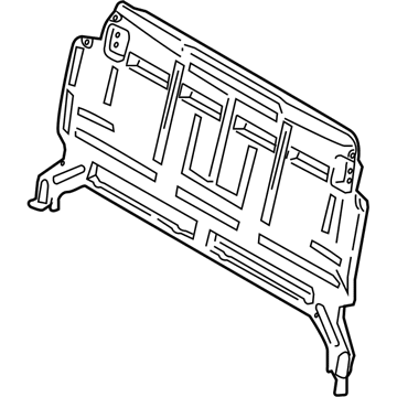 Ford FR3Z-76613A38-B FRAME - REAR SEAT BACK RETAINI