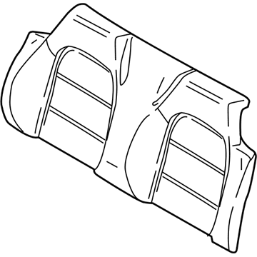 Ford FR3Z-7666800-B Pad - Rear Seat Back