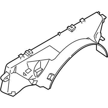 2018 Ford F-150 Fan Shroud - JL3Z-8146-C