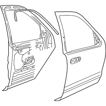 Ford 6L2Z-7820125-AA Door Assembly - Front