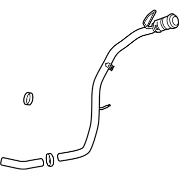 Ford Fusion Fuel Filler Neck - DG9Z-9034-D