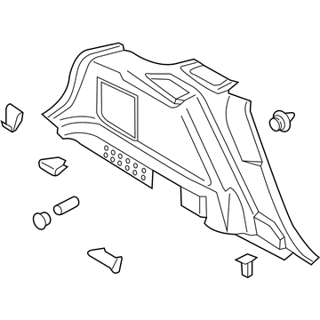 Ford FA1Z-5831013-BU Trim Assembly - Quarter