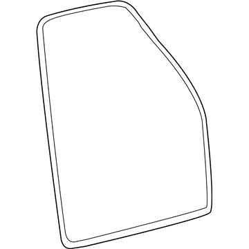 Ford Crown Victoria Door Seal - XW7Z-54253A10-BAA