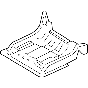 Ford 5F9Z-7463160-CA Frame And Spring - Rear Seat Cushion