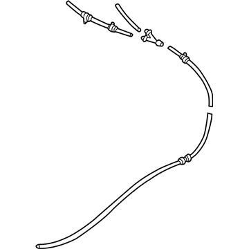 Ford F2AZ-17A605-A Hose - Windshield Washer