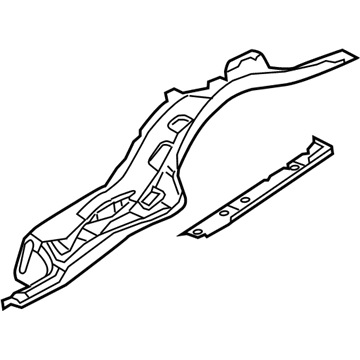 Ford 8A8Z-7410124-A Member Assembly - Floor Side