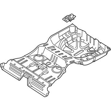 2014 Ford Flex Floor Pan - DA8Z-7411160-B