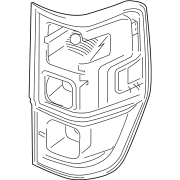 Ford KB3Z-13405-C LAMP ASY