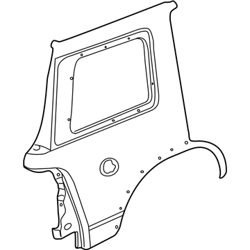 Ford 6L2Z-7827841-B Panel - Quarter - Outer