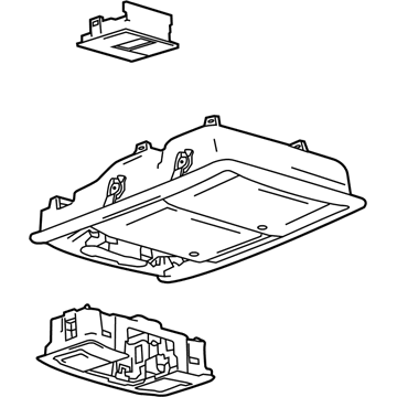 Ford 9L3Z-18519A70-BB Console Assembly - Overhead