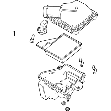 Ford BR3Z-9600-A Cleaner Assembly - Air